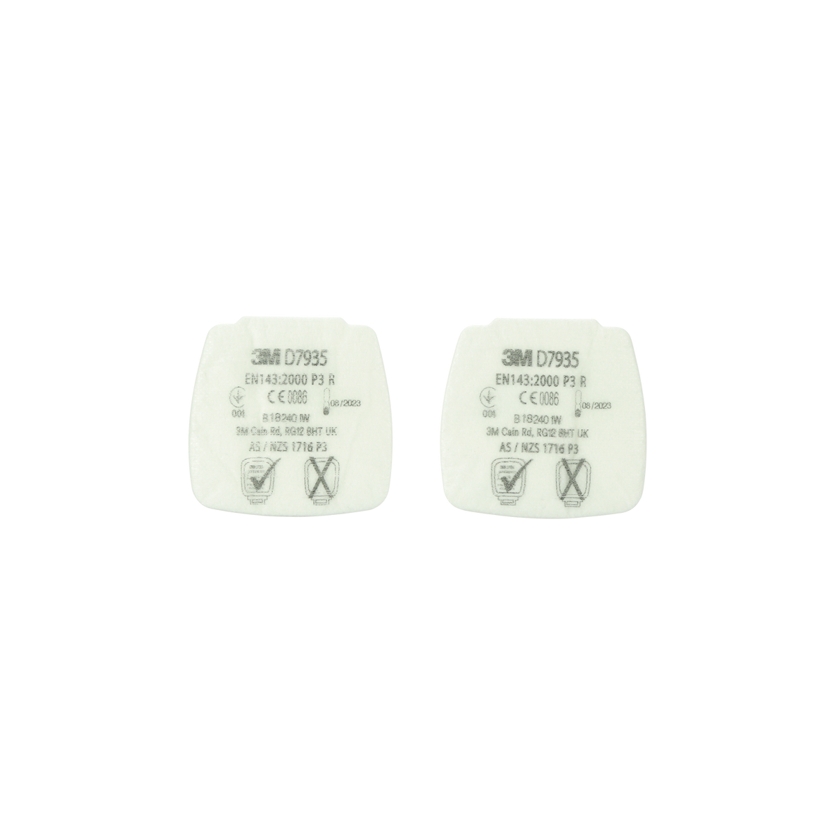 Secure Click D7935 P3 R  10pcs/4p Particle - 3M