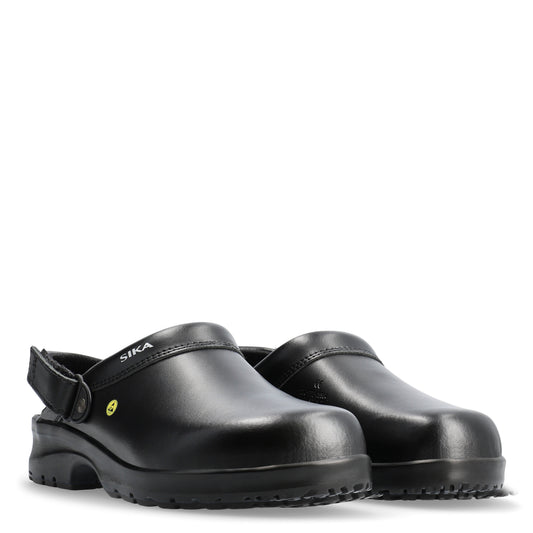 Fusion Clog ESD m/hælrem OB SRC - sort - Sika