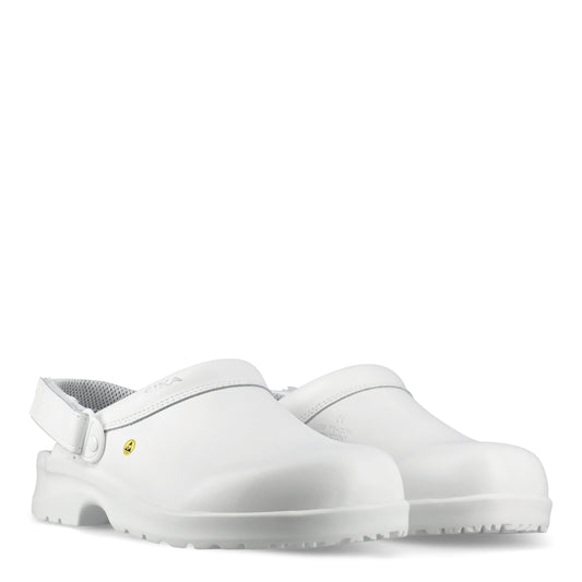 SIKA Fusion Clog ESD m/hælrem OB SRC - hvid