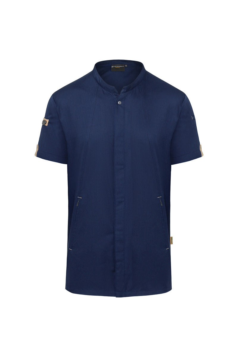 Karlowsky JM 36 Short-Sleeve C - Steel Blue