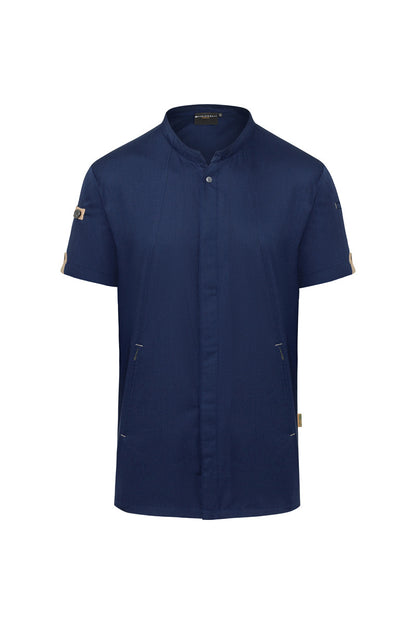 Karlowsky JM 36 Short-Sleeve C - Steel Blue