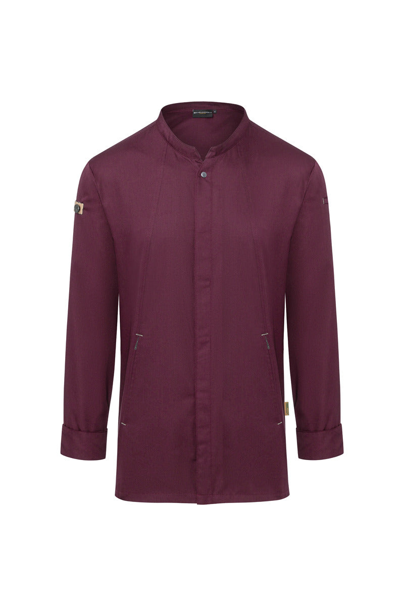 Karlowsky JM 35 Chef Jacket Gr - Aubergine