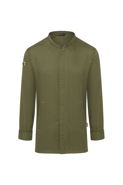 Karlowsky JM 35 Chef Jacket Gr - Moss Green