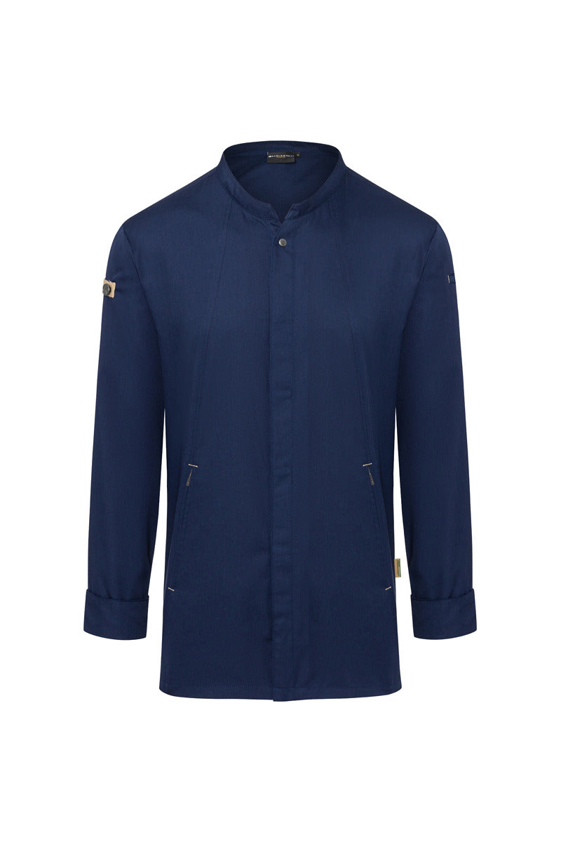 Karlowsky JM 35 Chef Jacket Gr - Steel Blue
