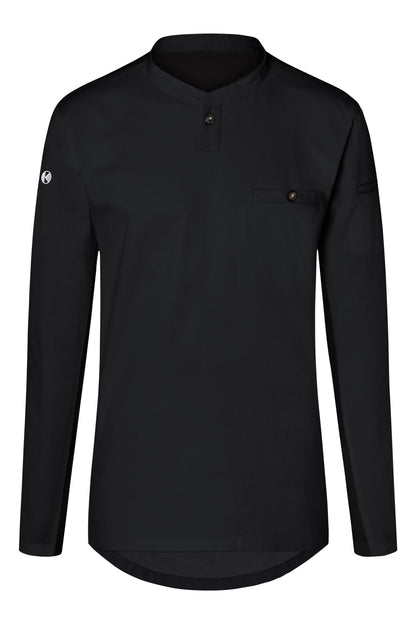 Karlowsky TM 6 Long-sleeve Shi - Black