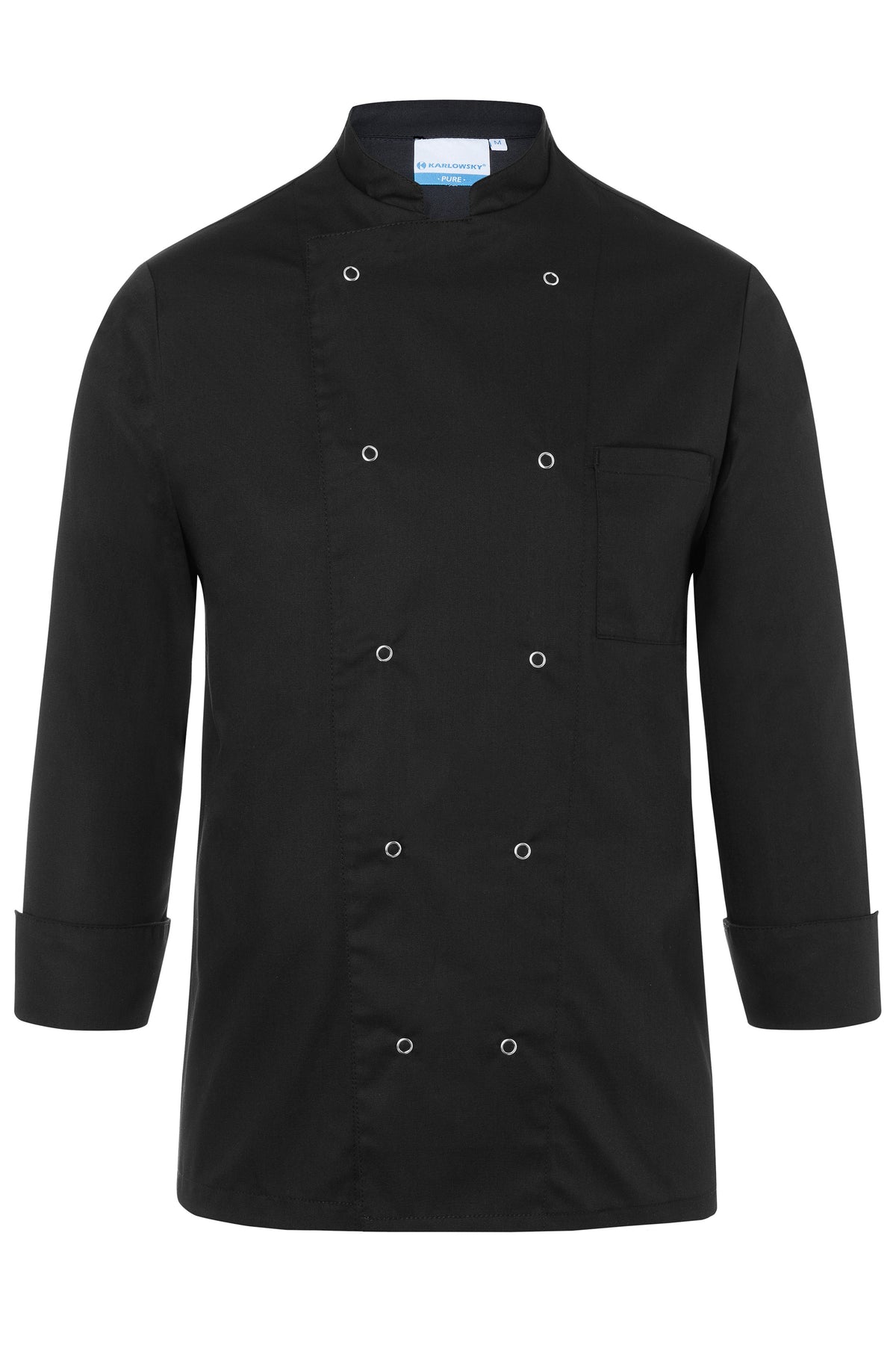 Karlowsky BJM 2 Chef jacket B - Black