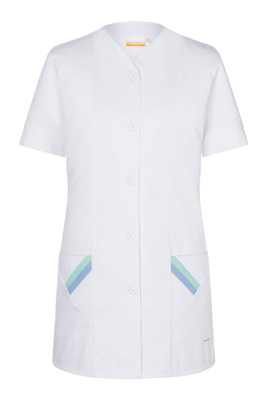 Karlowsky KS 37 Work Smock Mel - White