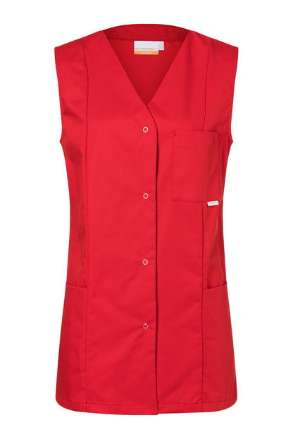 Karlowsky KS 40 Work Smock Sar - Red