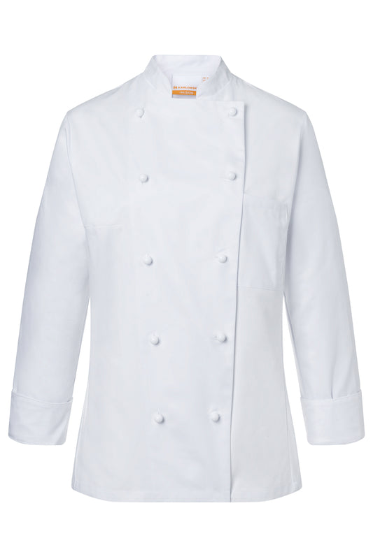 Karlowsky JF 1 Ladie Chef Jack - White