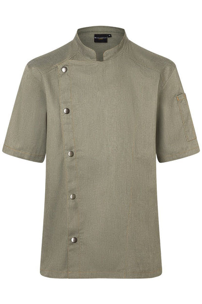 Karlowsky JM 32 SSL Chef Jacke - Vintage Moss Green