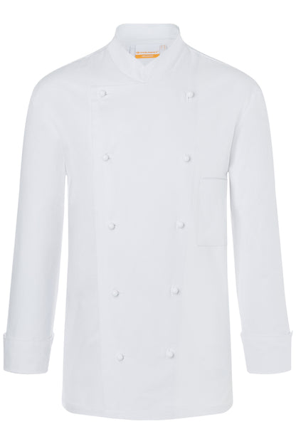 Karlowsky JM 8 Chefs Jacket Th - White