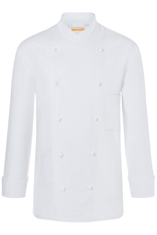 Karlowsky JM 8 Chefs Jacket Th - White