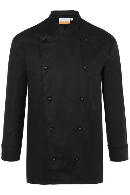 Karlowsky JM 8 Chefs Jacket Th - Black
