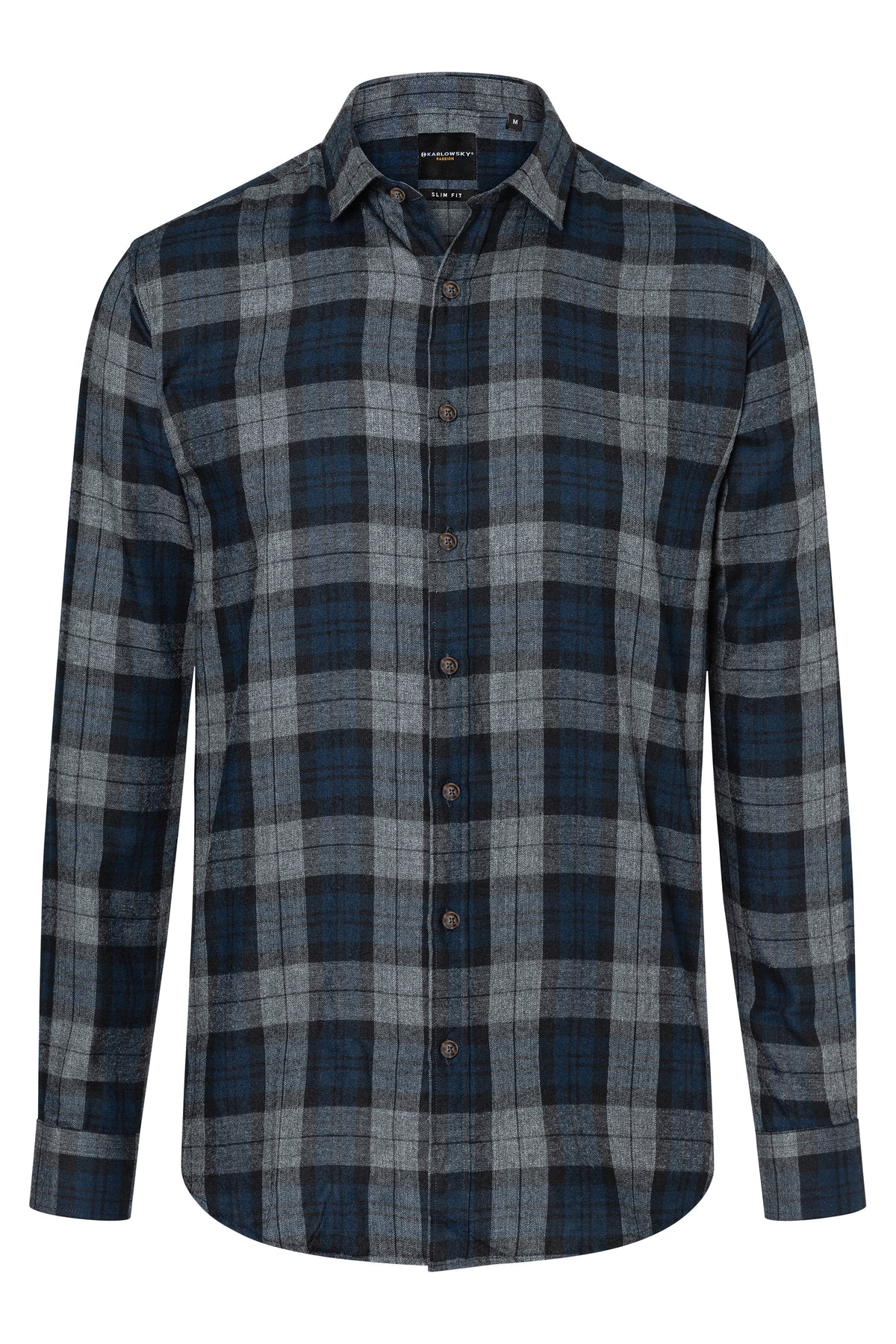 Karlowsky BM 8 Men shirt urban - Navy