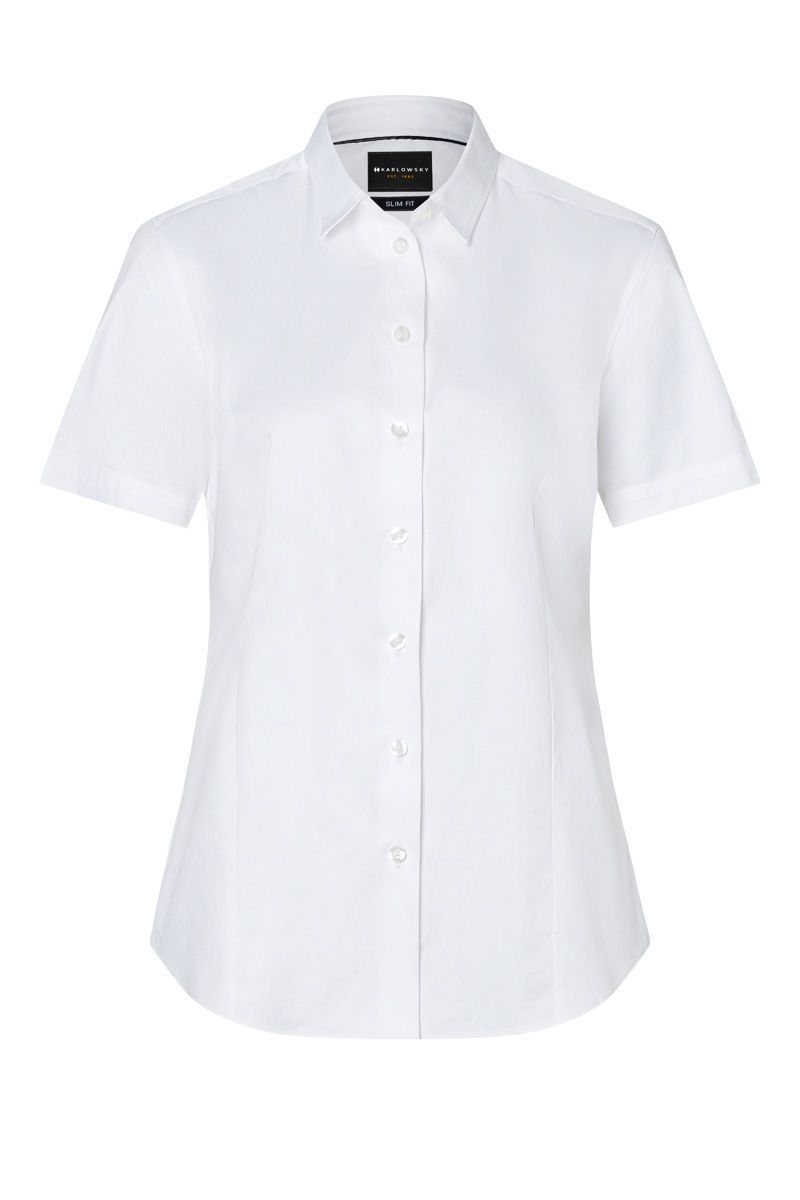 Karlowsky BF 15 Short- sleeve - White