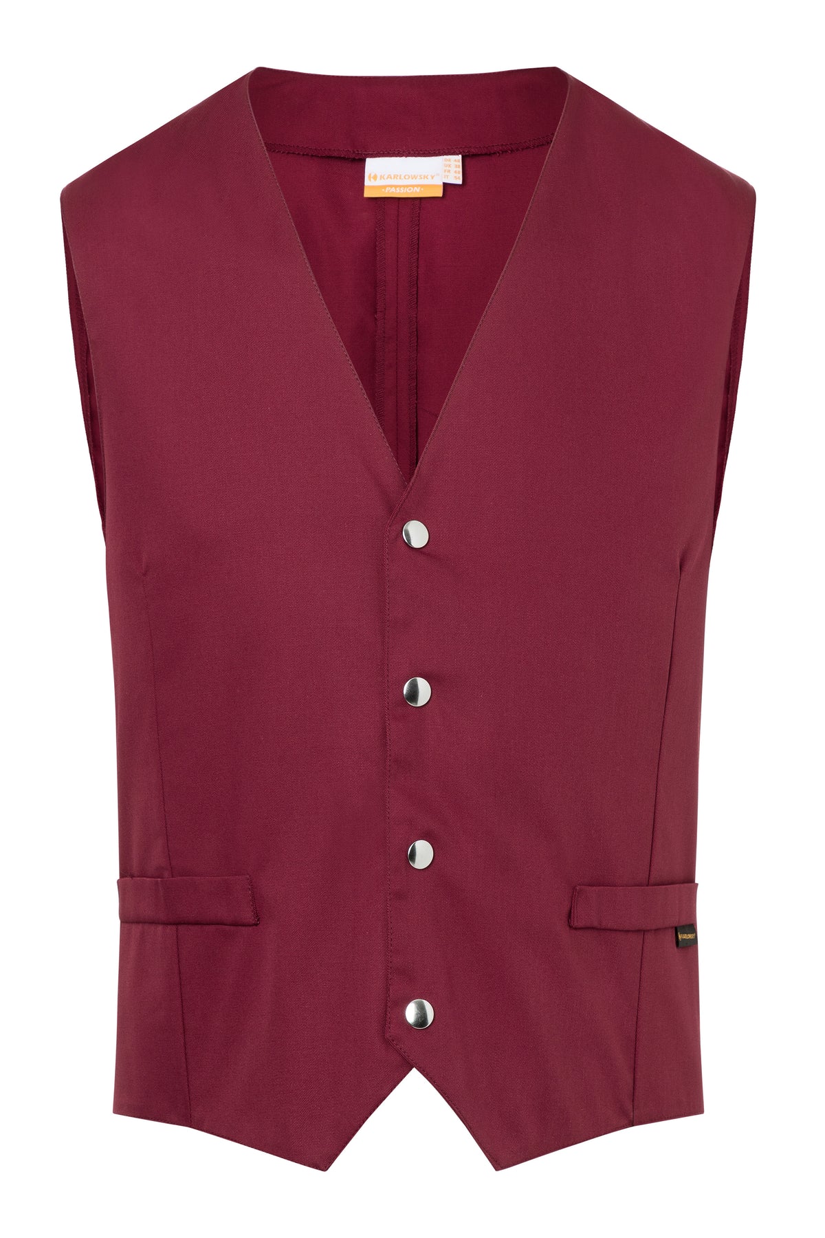 Karlowsky WM 2 Mens Waistcoat - Bordeaux