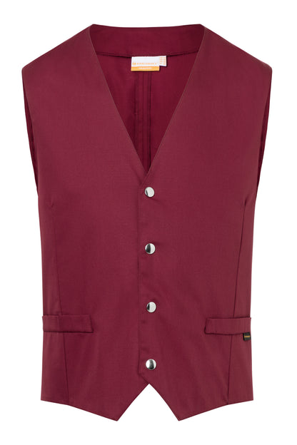 Karlowsky WM 2 Mens Waistcoat - Bordeaux