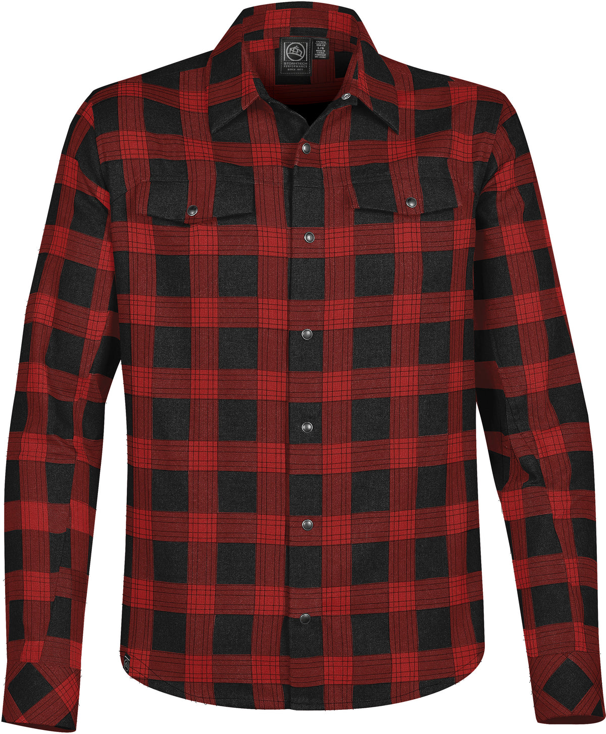 Stormtech SFX-1 Logan Snap - Black/Red Plaid