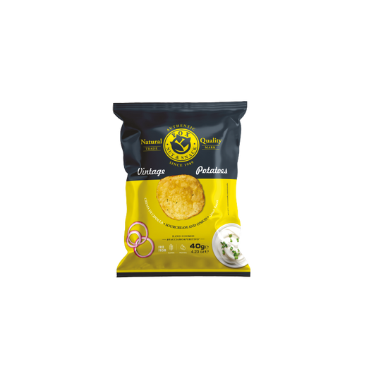 Vintage Potatoes, Sourcream & onion, 40 g.