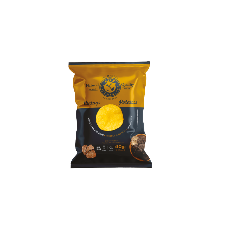 Vintage Potatoes, Truffle and salt, 40 g.