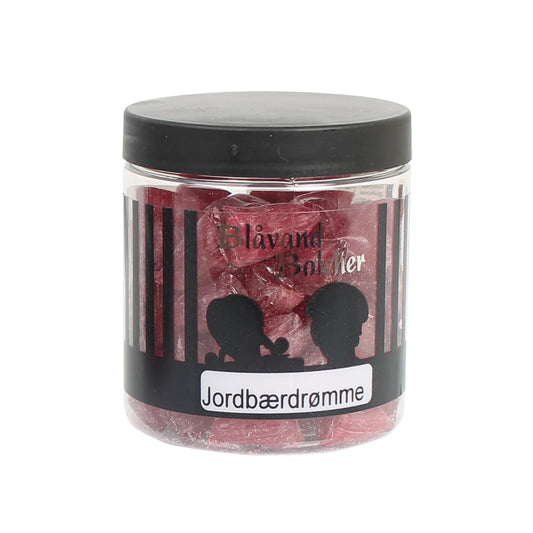 Blåvand Bolcher dåse, Jordbærdrøm bolcher, 170 g.