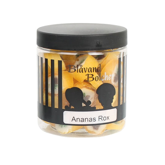 Blåvand Bolcher dåse, Ananas rox bolcher, 170 g.