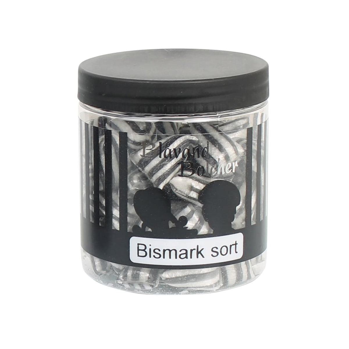 Blåvand Bolcher dåse, Sort bismark bolcher, 170 g.