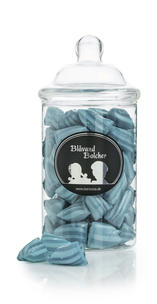 Blåvand Bolcher, Victorian dåse, Blå ugler 250 g.