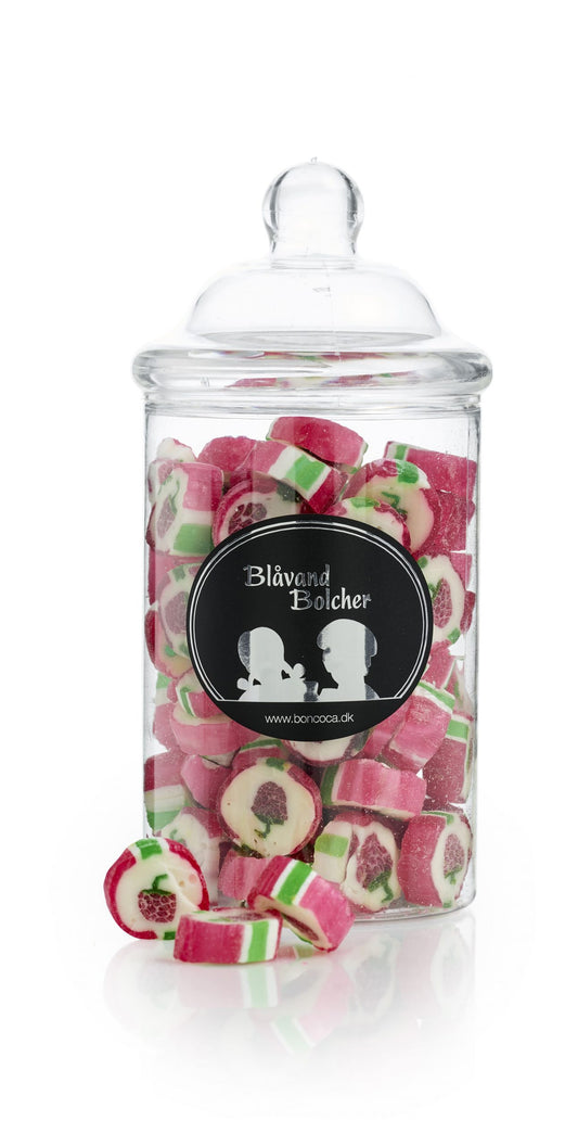 Blåvand Bolcher, Victorian dåse, Jordbær Rox, 250 g.