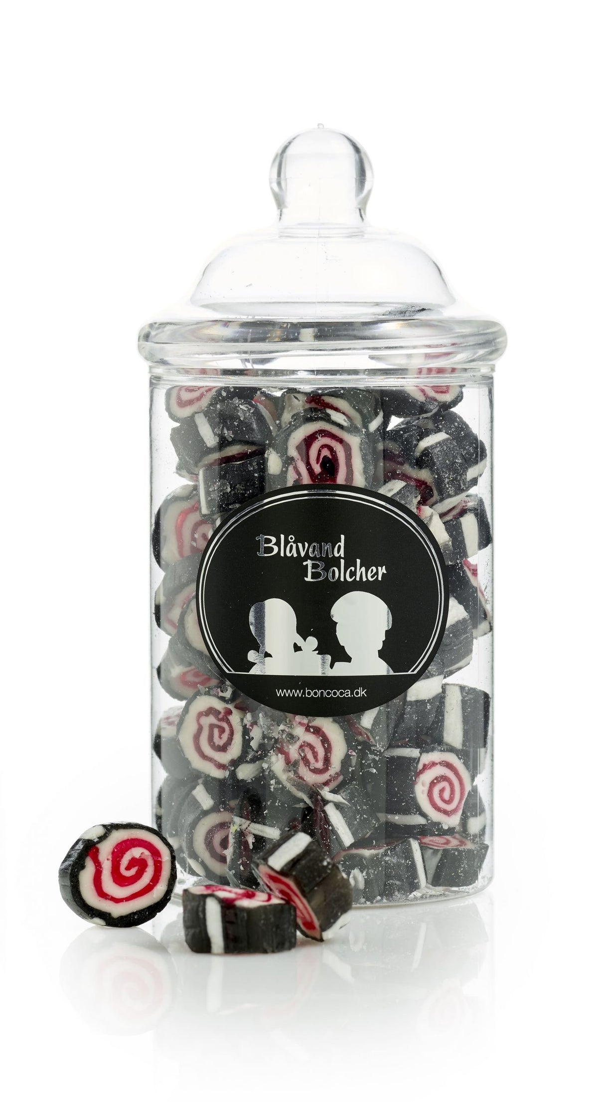 Blåvand Bolcher, Victorian dåse, Salmiaksnegle Rox, 250 g.