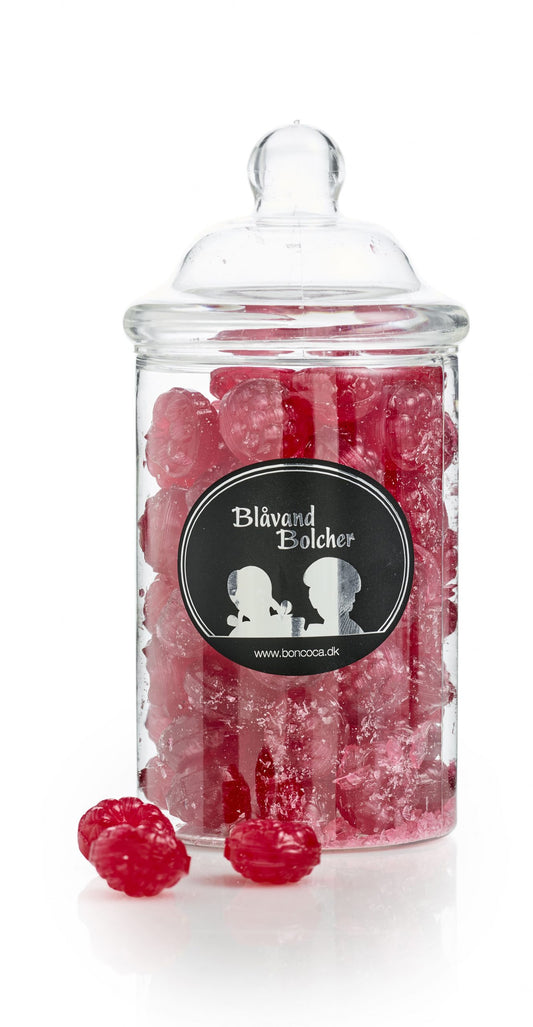 Blåvand Bolcher, Victorian dåse, Hindbær 250 g.