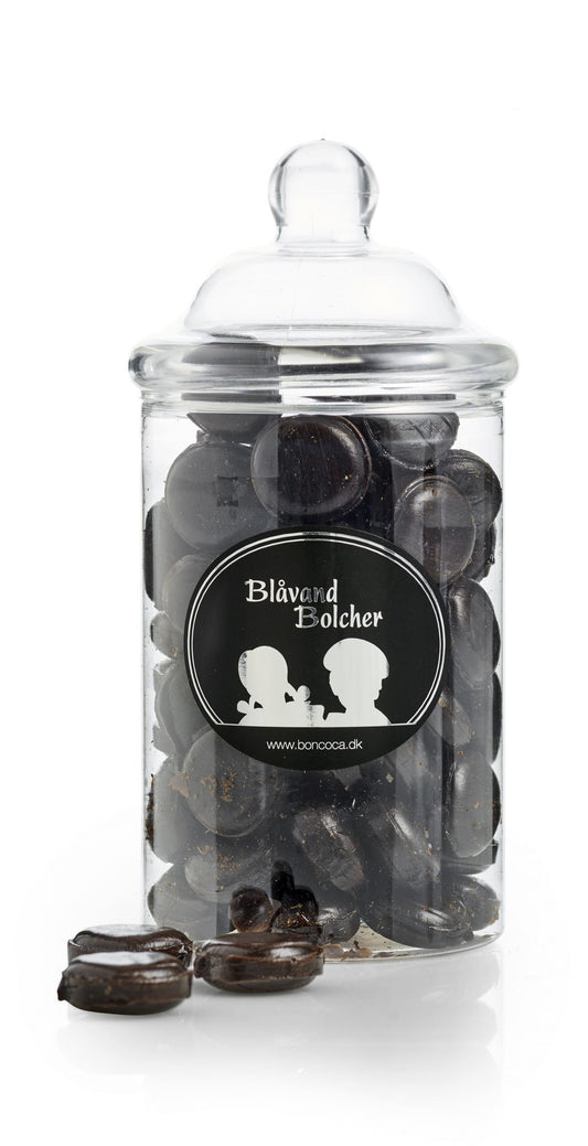 Blåvand Bolcher, Victorian dåse. Lakridspuder 250 g.