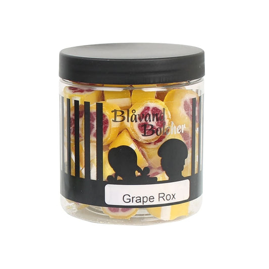 Blåvand Bolcher dåse, Grape rox bolcher, 170 g.