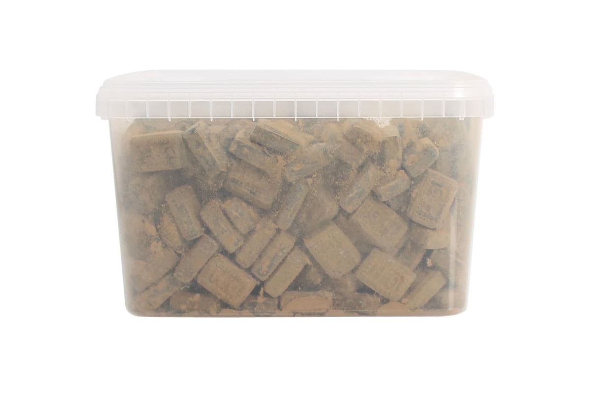 Bulk, Brystkarameller bolcher, 2000 g.