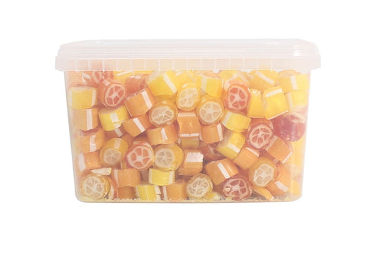 Bulk, Citron & appelsin rox bolcher, 2000 g.