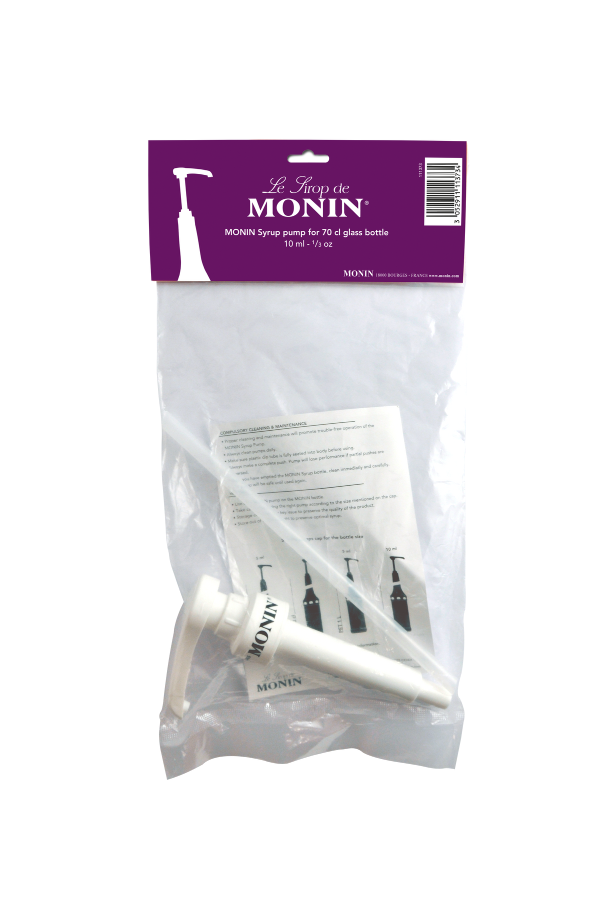 Pumpe til Monin Flaske, 10 ml.