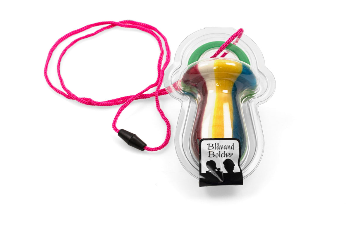 Sutter med frugtsmag i individuel plastbeholder, 60 g.