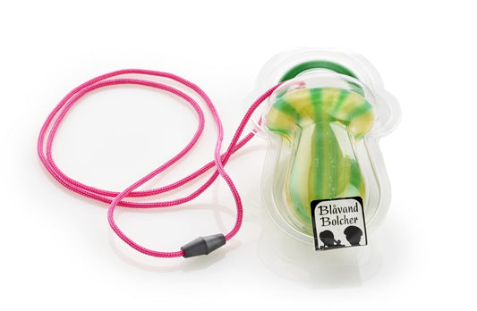 Sutter med banansmag i individuel plastbeholder, 60 g.