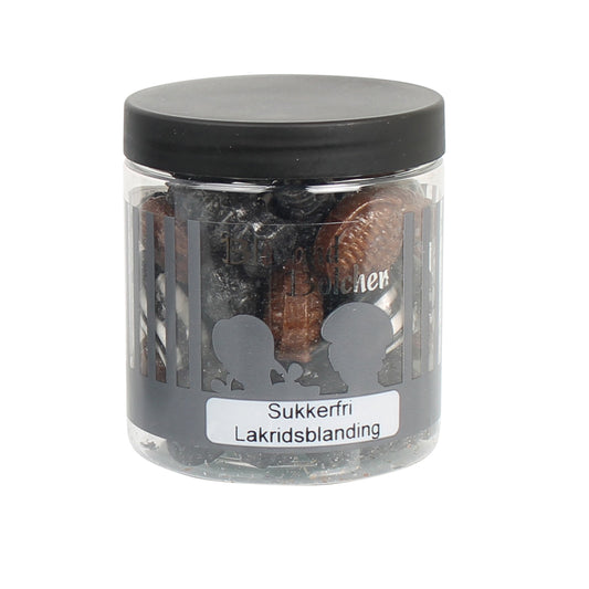 Dåse - 170 gr. Sukkerfri Lakridsblanding