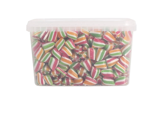 Bulk 2 kg - firkantet bøtter - Sukkerfri Æble