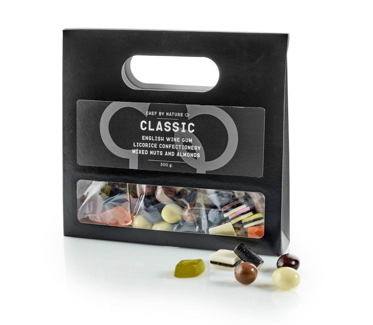 Sort taske, Klassisk, 270 g.