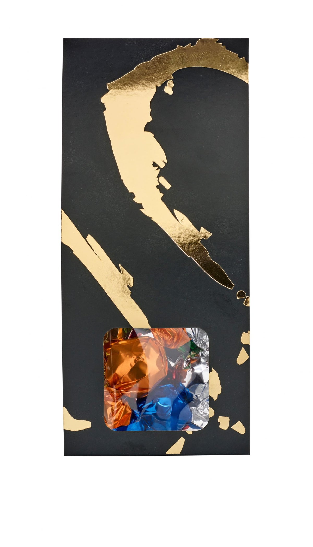Silverheart hanger guld/sort, Mixede Chokoladekugler, 90 g.