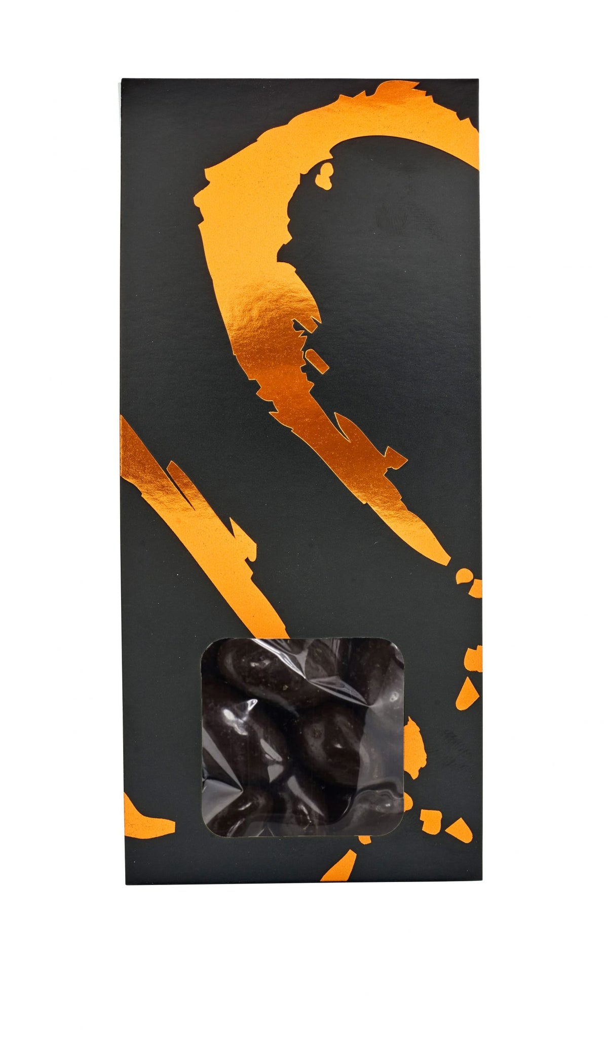 Silverheart hanger bronze/sort, Mandler m/mørk chokolade, 90 g.
