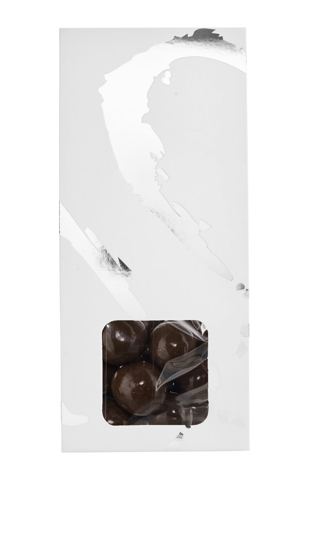 Silverheart hanger sølv/hvid, Hasselnødder m/lys chokolade, 90 g.