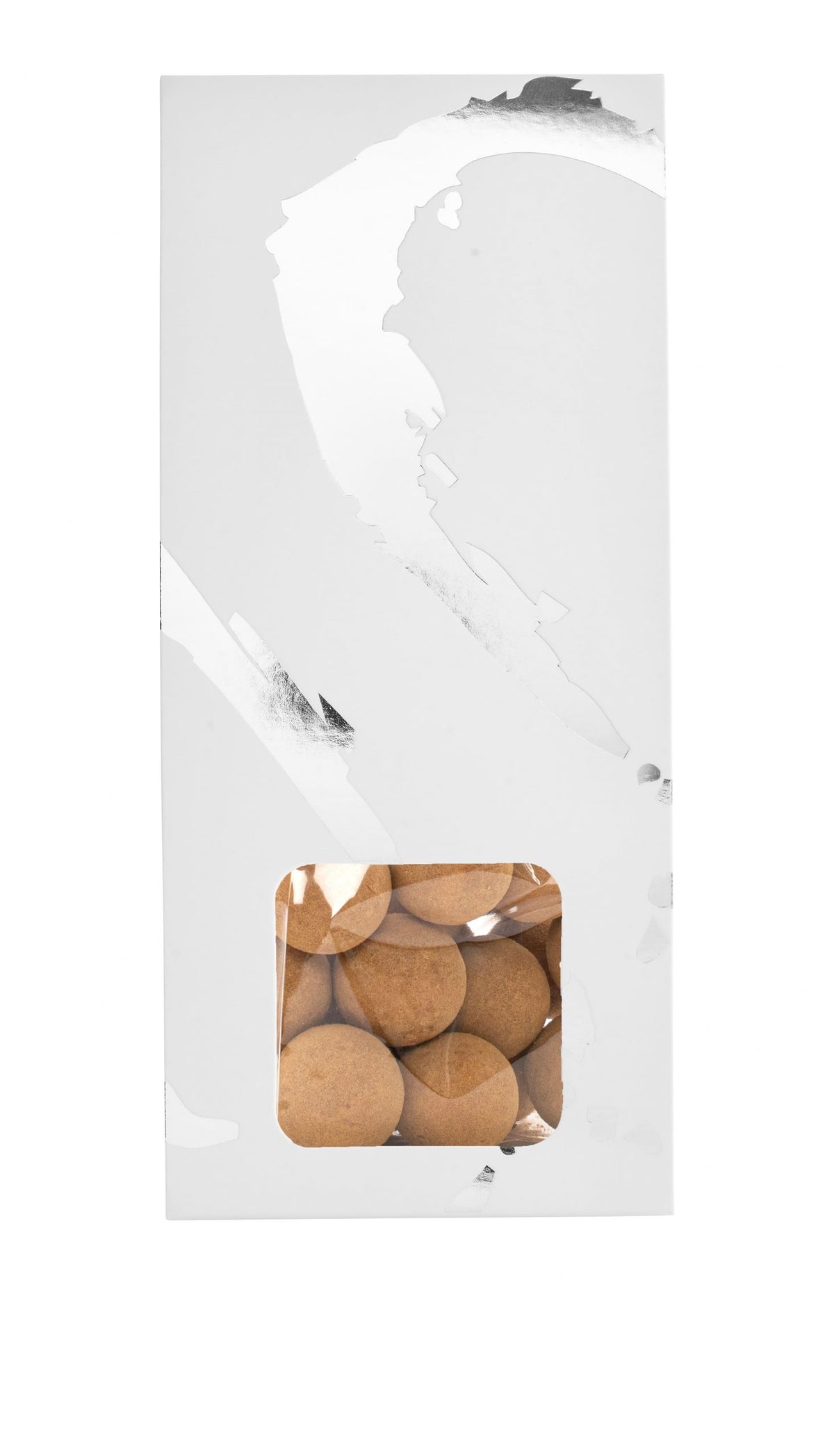 Silverheart hanger sølv/hvid, Lakridskugler chokolade & lakridspulver, 90 g.