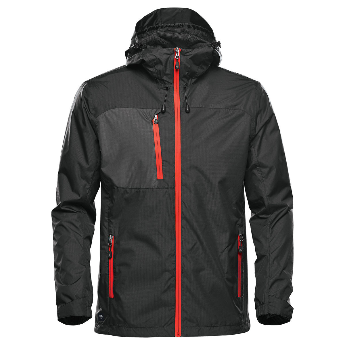 Stormtech GXJ-2 Olympia Shell - Black/Bright Red