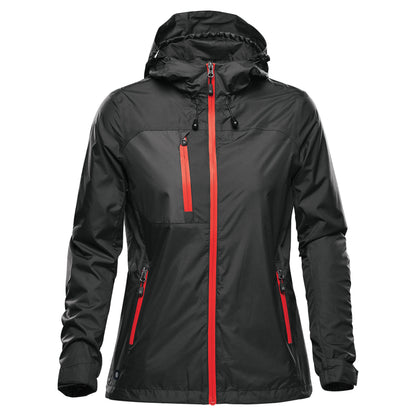 Stormtech GXJ-2W Olympia Shell - Black/Bright Red