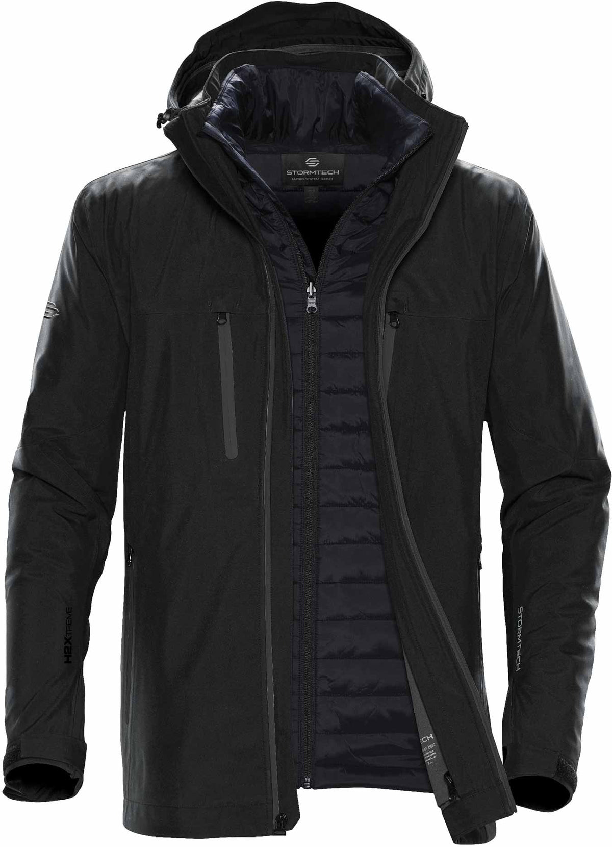 Stormtech XB-4 Matrix 3-i-1 - Black/Carbon