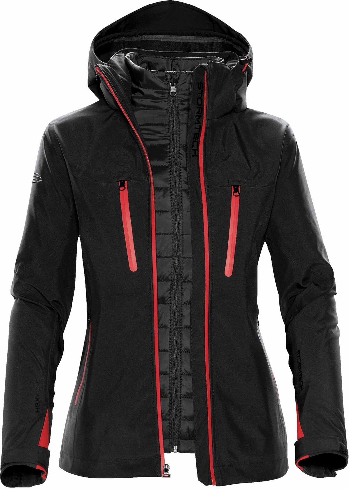Stormtech XB-4W Matrix 3-i-1 - Black/Bright Red
