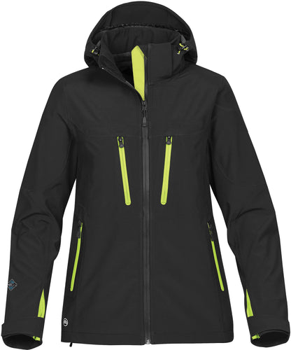 Stormtech XB-3W Patrol Softshe - Black/Kiwi